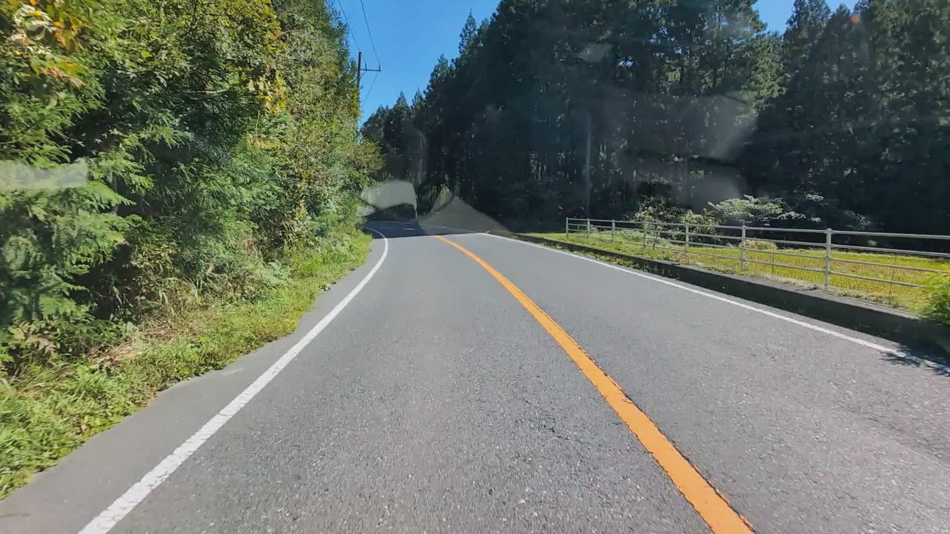茨城県 高萩市 花貫街道 