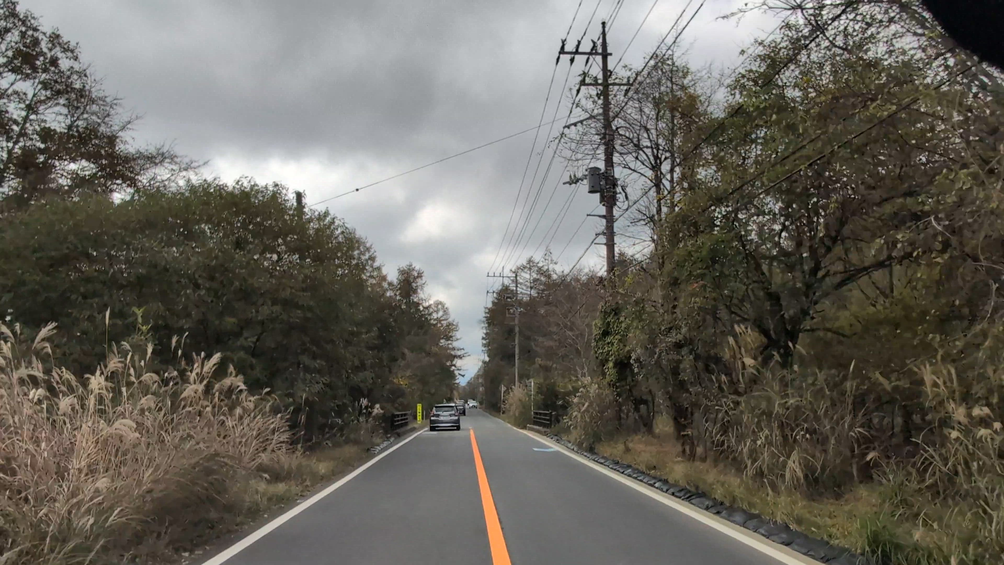 山梨県 南都留郡 山中湖村 道志みち 