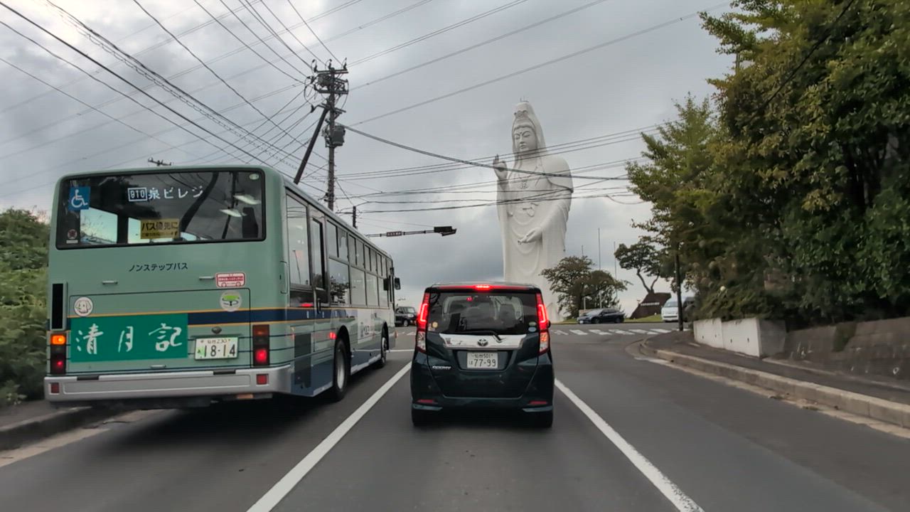 仙台天道白衣大観音 上谷刈 仙台市泉区 宮城県 
